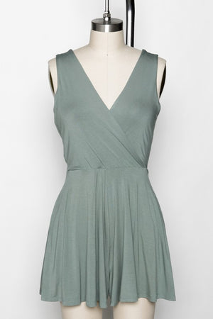 Oh So Sage Romper