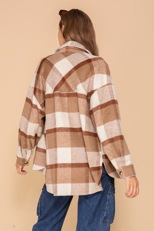 Planet Plaid Button Up