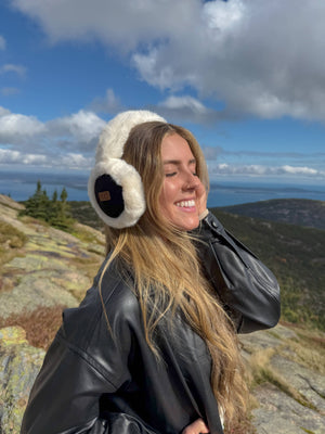 Suede and Faux Fur C.C Earmuff EMS4491