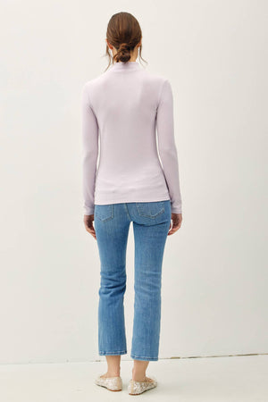 TURTLE NECK KNIT TOP