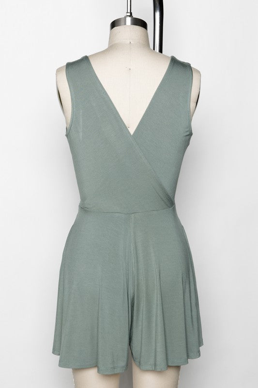 Oh So Sage Romper
