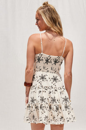 Yazmin Tie Front Dress