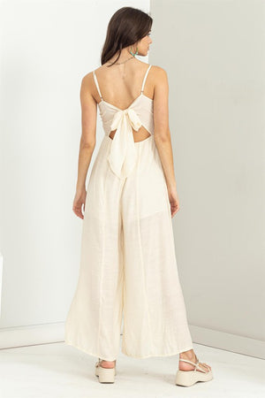 Vanilla Cremé Jumpsuit