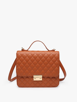 Quilted Backpack Purse