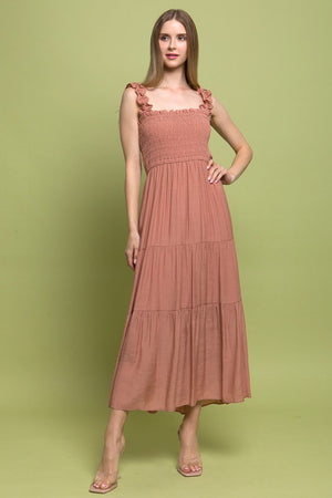 Smocked Brittany Maxi Dress