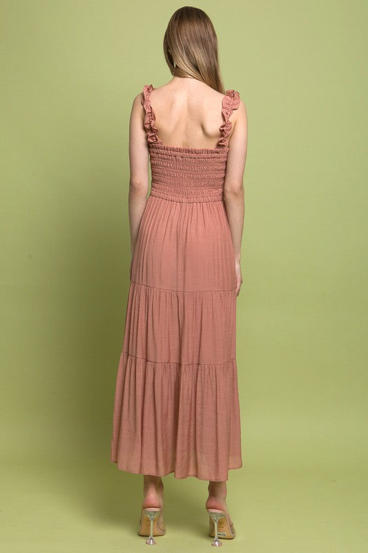 Smocked Brittany Maxi Dress