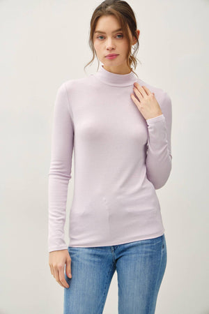 TURTLE NECK KNIT TOP