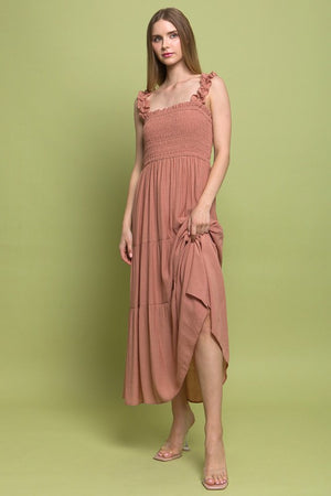 Smocked Brittany Maxi Dress
