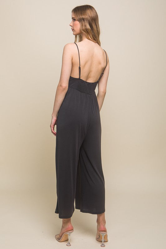 Relaxed Solid Jumpsuit