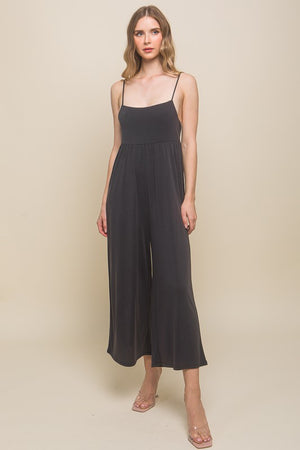 Relaxed Solid Jumpsuit