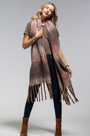 Plush Oblong Scarf