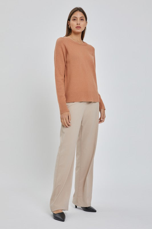Sweet Salmon Sweater