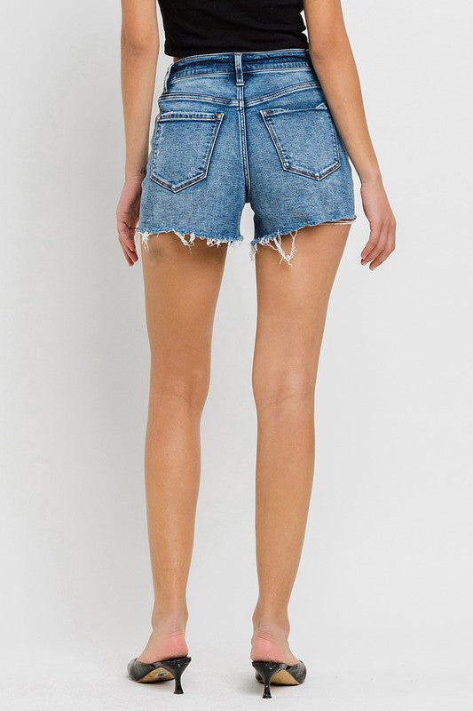 High Rise Mom Shorts