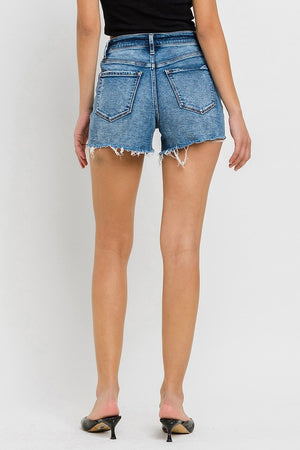 High Rise Mom Shorts