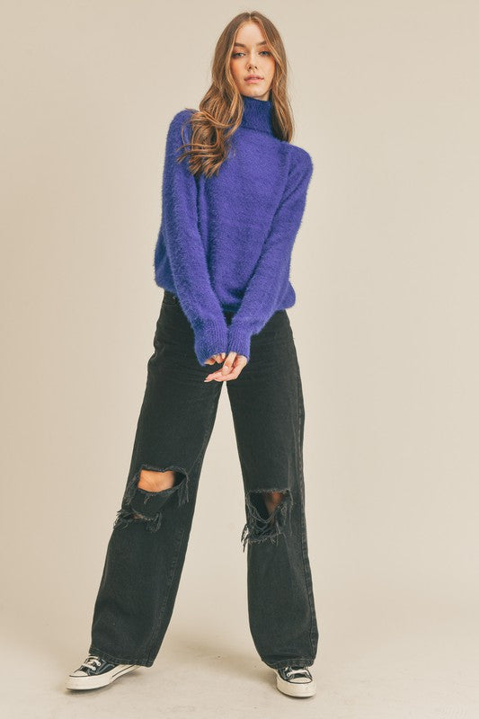Electric Blue Sweater