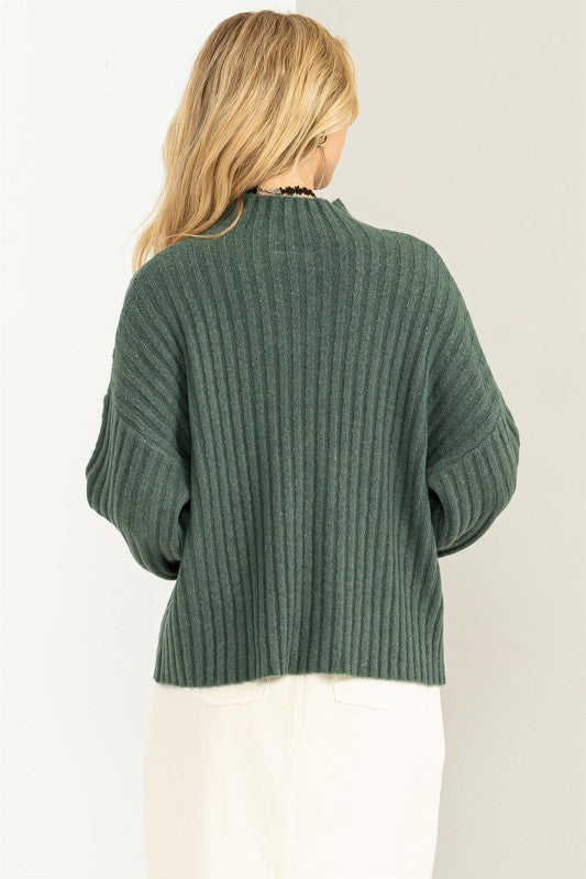 Moss Cozy Sweater