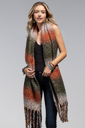 Plush Oblong Scarf