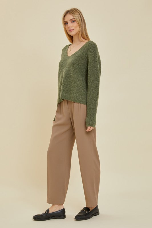 Olive Swiftly Sweater