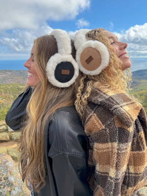 Suede and Faux Fur C.C Earmuff EMS4491