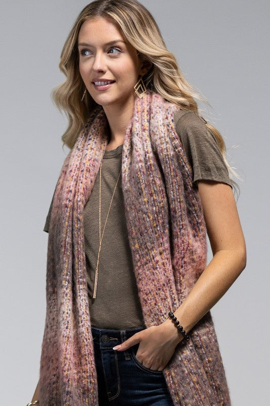 Plush Oblong Scarf