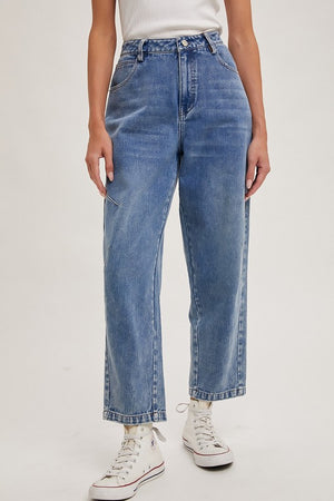 Clairo Denim Barrel Pants