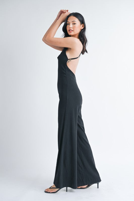 Back to Black Jumpsuit