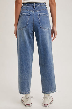 Clairo Denim Barrel Pants