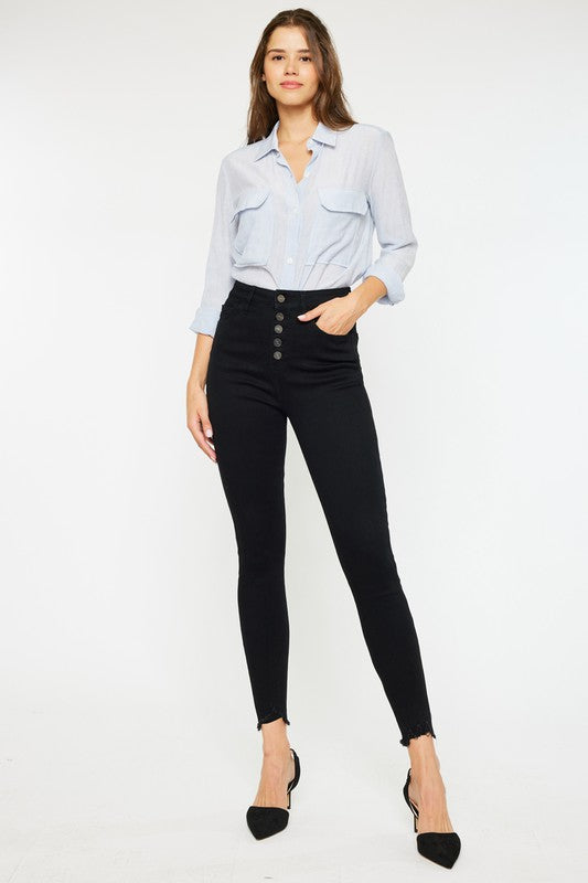Owl Black Skinny Jeans