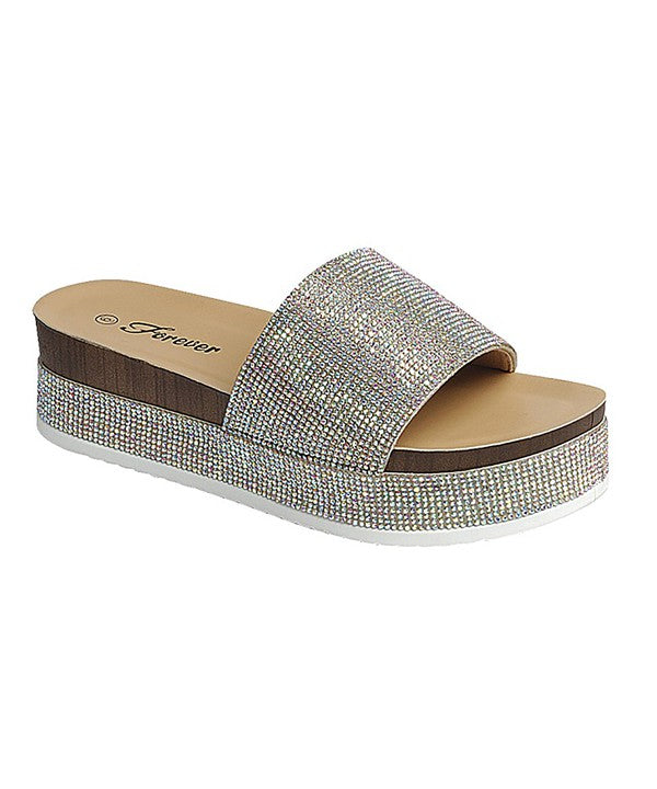 Champagne Sparkle Sandals