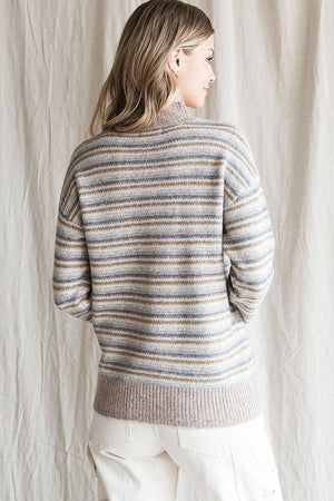 High Energy Striped Sweater