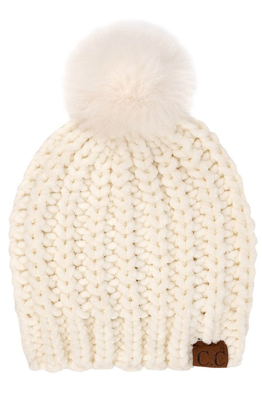 Chenille Beanie