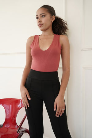 Modal Seamless V-Bodysuit