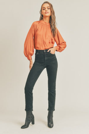 Feeling Free Satin Blouse
