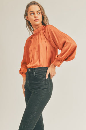 Feeling Free Satin Blouse