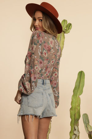 Serenity rose bodysuit