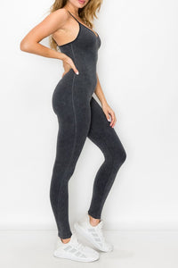 Charcoal One-Piece Jumpsuit