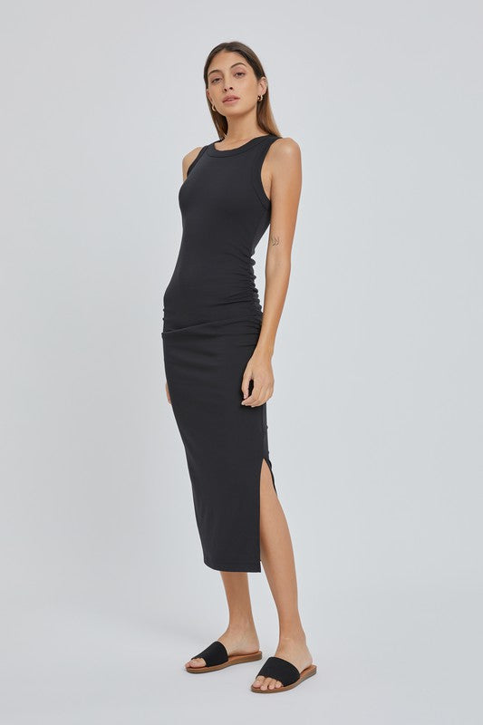 Dusk Ruched Bodycon Dress