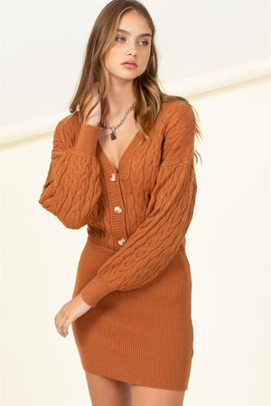 Blessed Rust Colored Dress