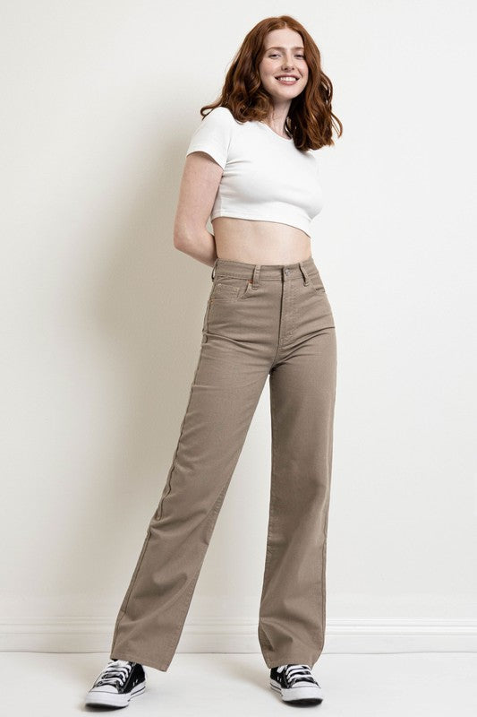 Clean Hustle Boyfriend High Waisted Jeans