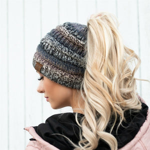 Messy Bun Beanie