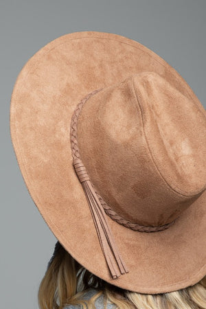 Tag Along Faux Suede Hat