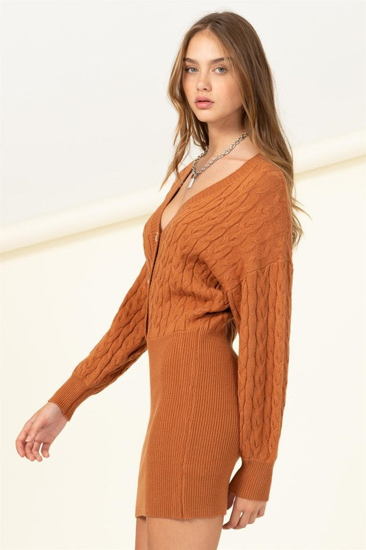 Blessed Rust Colored Dress