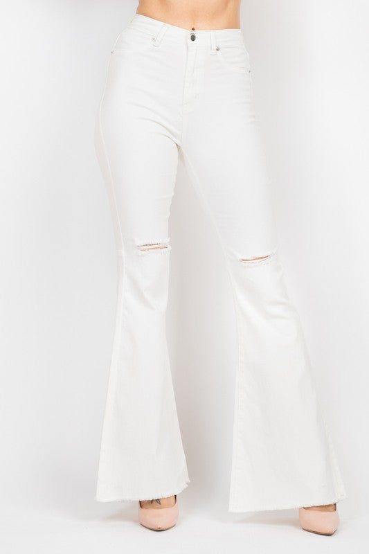 No Need To Wait White Denim