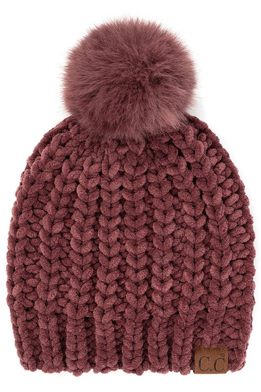 Chenille Beanie