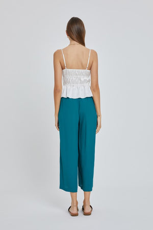 Double Waisted Satin Cami