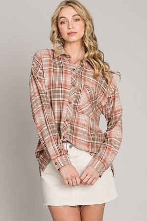 In Flight Button Up