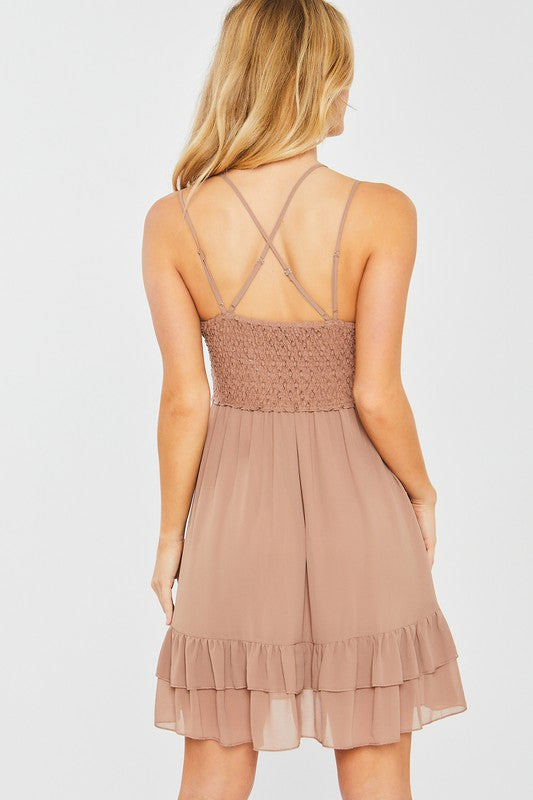Next Time Im In Taupe Dress