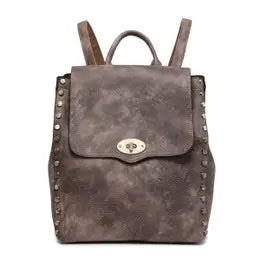 Beverly Hills Studded Backpack Purse