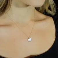 Love You Too The Moon Necklace