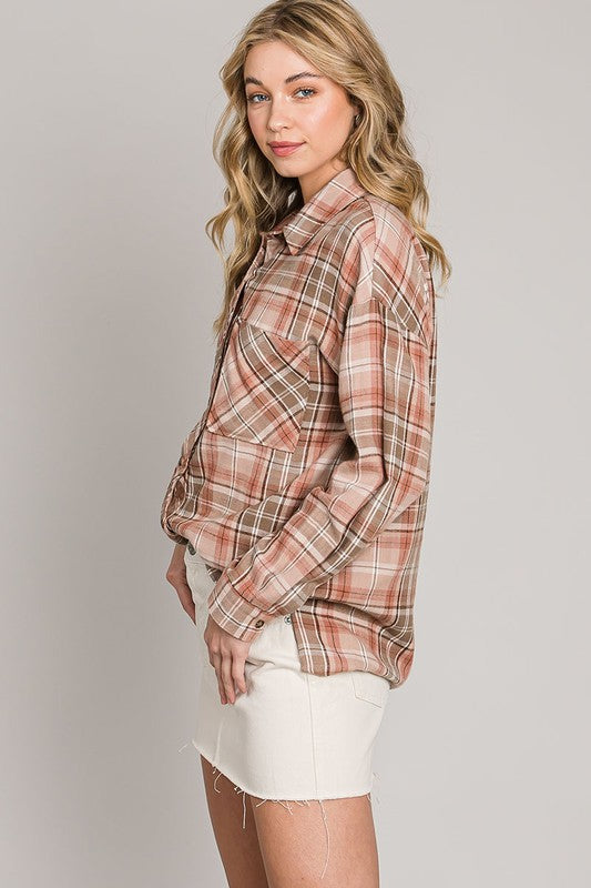 In Flight Button Up